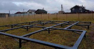 Купить металлические сваи для фундамента в Зима с установкой под ключ цена от 1886 руб