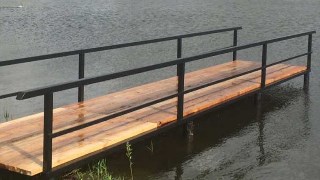 Пирс на винтовых сваях Зима цена от 62845 руб.